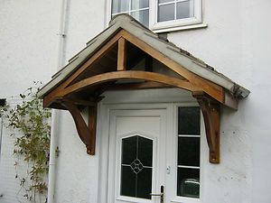 Timber door canopy / porch kit | Porch kits, Door canopy, Door .