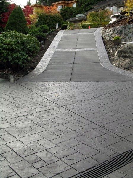 46 Concrete Driveway Ideas for Better Curb Appeal | Driveway .