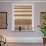 Economy No Tools Required Blackout Pleated Shades from Direct Buy .
