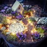 Magical Lights in the Fairy Garden | Little Tudor on the Prair