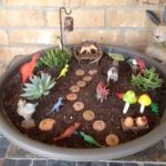 Dinosaur dish garden | Dish garden, Gardening for kids, Dinosaur .