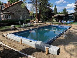 Tips and tricks for installing automatic pool guides on fiberglass .