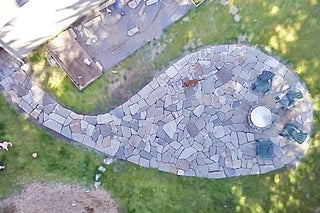 Backyard Quartzite Flagstone Patio : 14 Steps (with Pictures .