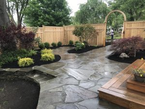 Flagstone Patio Design in Medford Lakes, New Jers