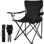 TIRAMISUBEST Lightweight Camping Chairs Folding Chairs Portable .