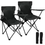 Amazon.com: Cambyso 2Packs Lawn Chairs Portable Chair with Strap .
