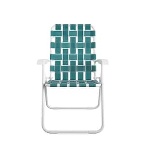 Cosco Plastic Folding Lawn Chairs, Blue and Green, (2-Pack .