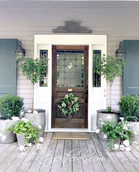 Spring into Summer Front Porch Ideas - Cottage in the Oa