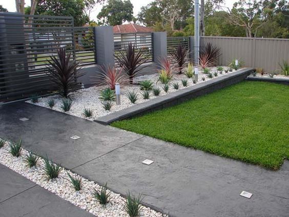 47 Cheap Landscaping Ideas For Front Yard | Garden landscape .