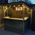 Garden Bar Outdoor Bar Treated Wood Tiki Bar DIY Kit - Et