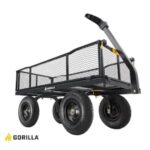 GORILLA CARTS 6 cu. ft. Steel Utility Garden Cart GCG-1200 - The .