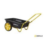 GORILLA CARTS 4 cu. ft. Plastic Garden Cart GCR-4W - The Home Dep