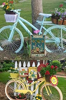 Amazon.com: Easter Bike Egg Personalized Metal Tin Sign Decoration .