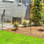 Amazon.com : INJOPEXI Decorative Garden Fence 6 Panels 11.8ft (L .