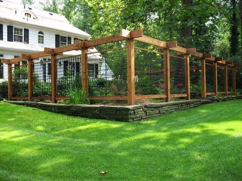 9 Super Easy DIY Garden Fence Ideas | Diy garden fence, Backyard .