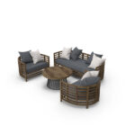 Garden Furniture Set PNG Images & PSDs for Download | PixelSquid .