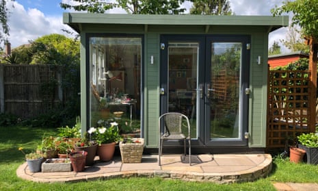 Home working drives demand for 'shoffice' space in UK gardens .