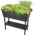 Amazon.com: Keter Urban Bloomer 12.7 Gallon Raised Garden Bed with .