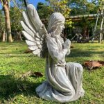 Amazon.com: Handsider Praying Angel Garden Statue, Religious Fairy .