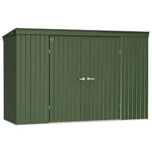 Scotts Garden Storage Shed 4 ft. W x 8 ft. D x 6 ft. H Metal Shed .