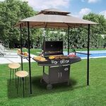 Amazon.com : Kozyard Andra Soft Top BBQ Canopy - 8'X5' Outdoor .