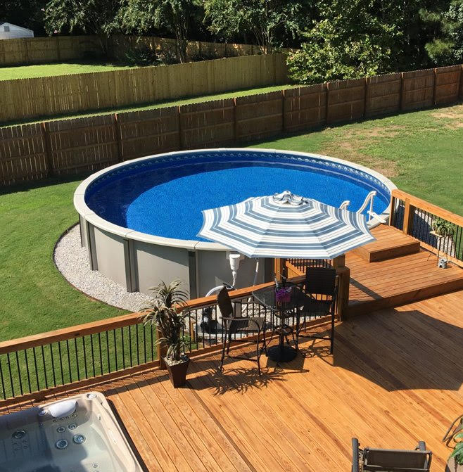 How to Design an Above-Ground Pool With Great Visual Appeal .
