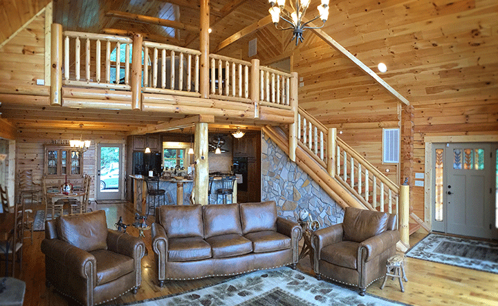 Log Cabin Home Floor Plans - The Original Log Cabin Hom