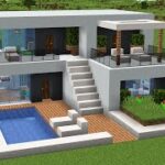 Minecraft: How to Build a Modern House Tutorial (Easy) #38 + .