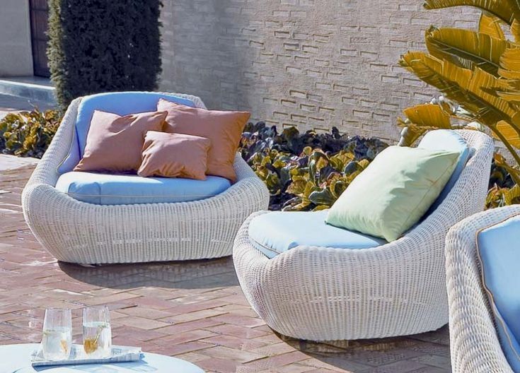 65 Great Modern Outdoor Furniture Ideas | Outdoor wicker patio .