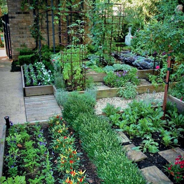 How to Design a Potager, or Kitchen Garden, in Your Backya