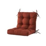 BLISSWALK L40"xW20"xH4" Outdoor Chair Cushion Tufted Cushion Seat .