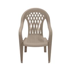 Gracious Living™ Sandstone Patio Stack Chair at Menards