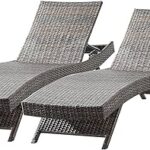 Amazon.com: Asifom 79'' Long Reclining Chaise Lounge Set (Set of 2 .