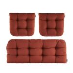 BLISSWALK 3Piece Outdoor Chair Cushions Loveseat Outdoor Cushions .