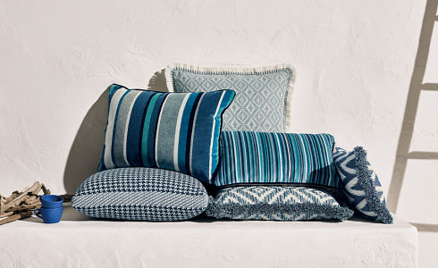 Buy Designer Outdoor Cushions Online - Romo Fabri