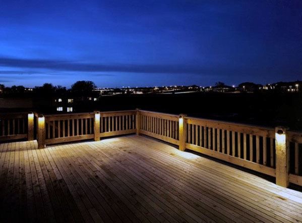 Light Up Your Nights With These 57 Deck Lighting Ideas | Outdoor .