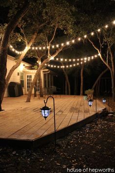 Outdoor Deck Lighting String Lights gonna get some of these before .