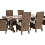 Beachcroft Outdoor Dining Table and 6 Chairs | Ashl