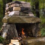 53 Most amazing outdoor fireplace designs ever | Rustic outdoor .