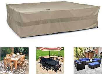 Amazon.com : Formosa Covers | Extra Large Outdoor Patio Set Cover .