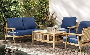 Amazon.com: linstock Outdoor Deep Seat Cushions for Patio .