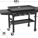 Amazon.com : Blackstone 36 Inch Gas Griddle Cooking Station 4 .