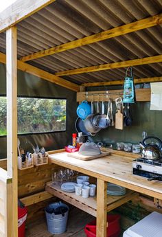 39 Off-grid Camp ideas | backyard, outdoor kitchen design, outdoor .