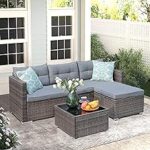 Amazon.com: JOIVI Outdoor Patio Furniture Set, All Weather .