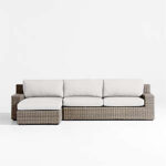 Outdoor Sectionals & L-Shaped Patio Sectional Sofas | Crate & Barr
