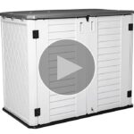Amazon.com : KINYING Outdoor Storage Shed - Horizontal Storage Box .