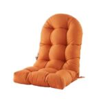 BLISSWALK Patio Chair Cushion for Adirondack High Back Tufted Seat .