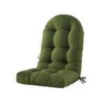 BLISSWALK Patio Chair Cushion for Adirondack High Back Tufted Seat .