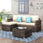 Zipcode Design™ Don 4 - Person Outdoor Seating Group with Cushions .