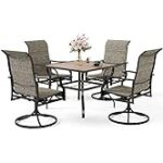 Amazon.com: SUNSHINE VALLEY 5 Piece Patio Dining Sets for 4 .